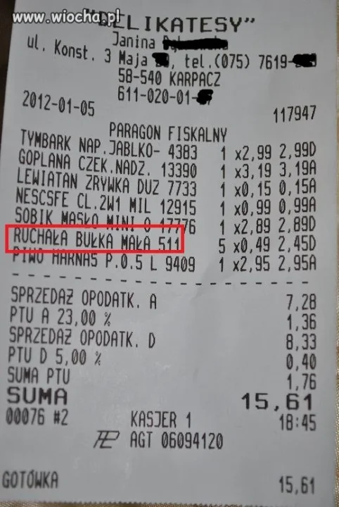 Bardzo ciekawy asortyment