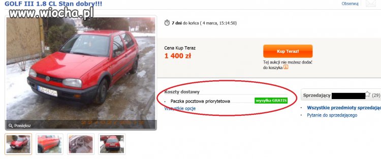 Ciekawe jak poczta dostarczy przesyłkę 