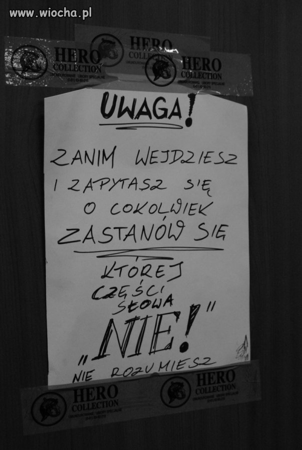 Czy ktoś odważy się...