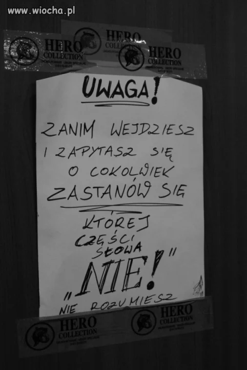 Czy ktoś odważy się...