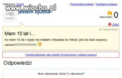 Nigdy nie miałam chłopaka.