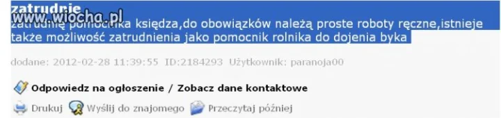 Dojenie Byka