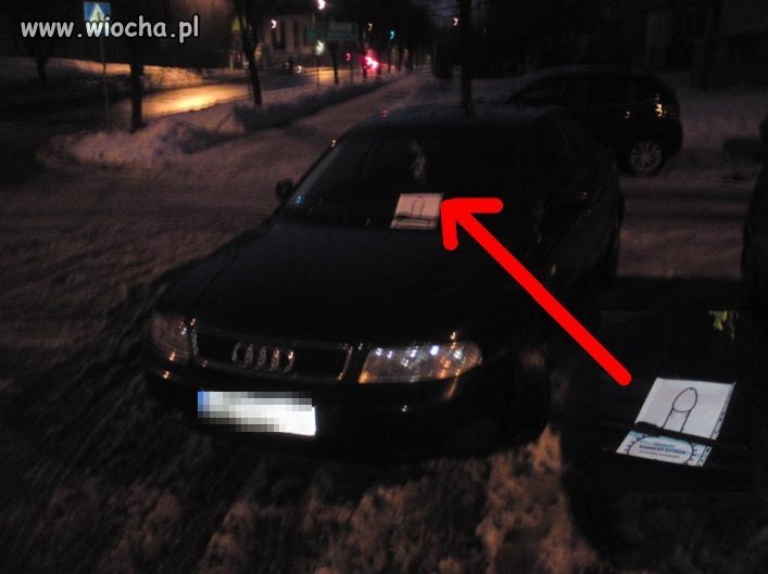 Mistrz chuj*wego parkowania