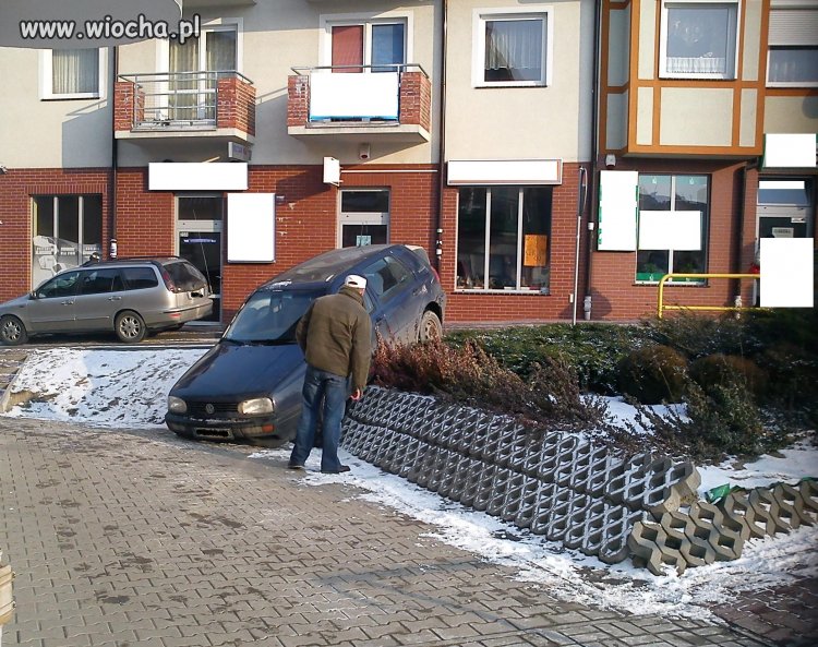 Ale elegancko zaparkowałem!