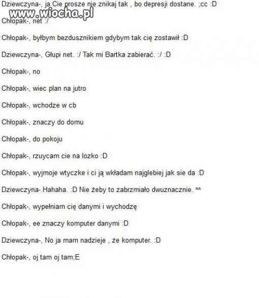 On ma 13 czy 14 lat