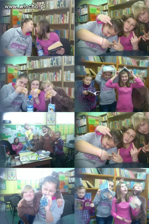 A taka tam sklejka w bibliotece...