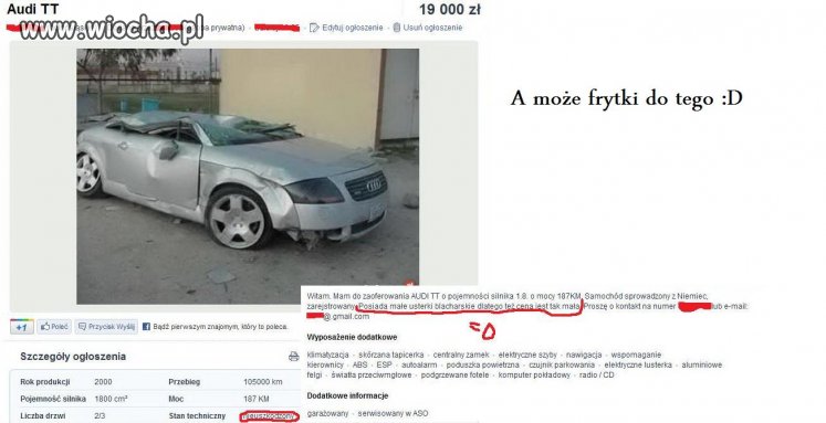 SPRZEDAM Audi TT 