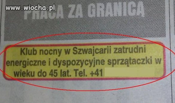 Sprzątaczki poszukiwane