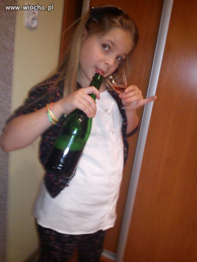 Dziecko 11 lat i alkohol w głowie
