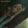 Opalona blondi  lustro  telefon 