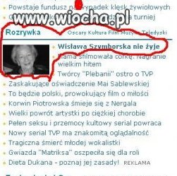 Rzeczywiście rozrywka...