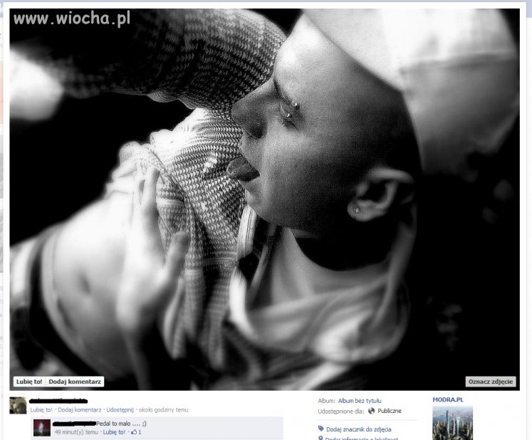Język i ten brzuch