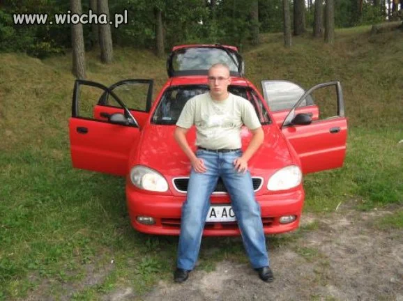 Lansik na wietrzenie auta