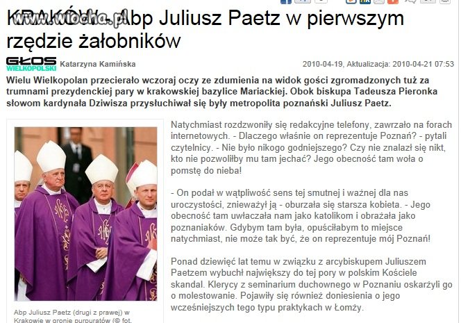 Kruk krukowi oka nie wykole...