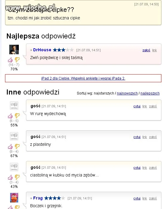 Czym zastąpić??