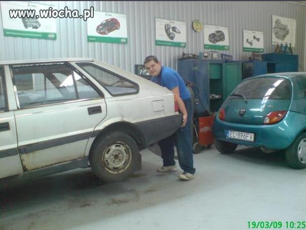 W pracy ..