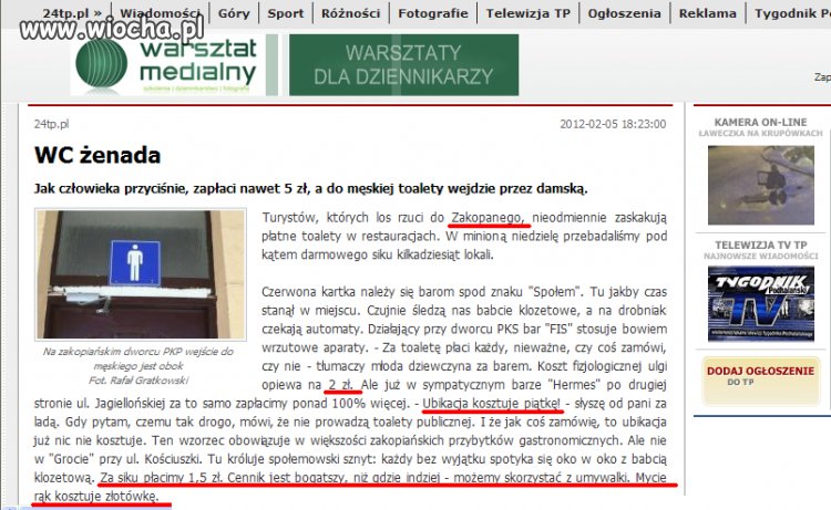 Wiocha w Zakopanem...