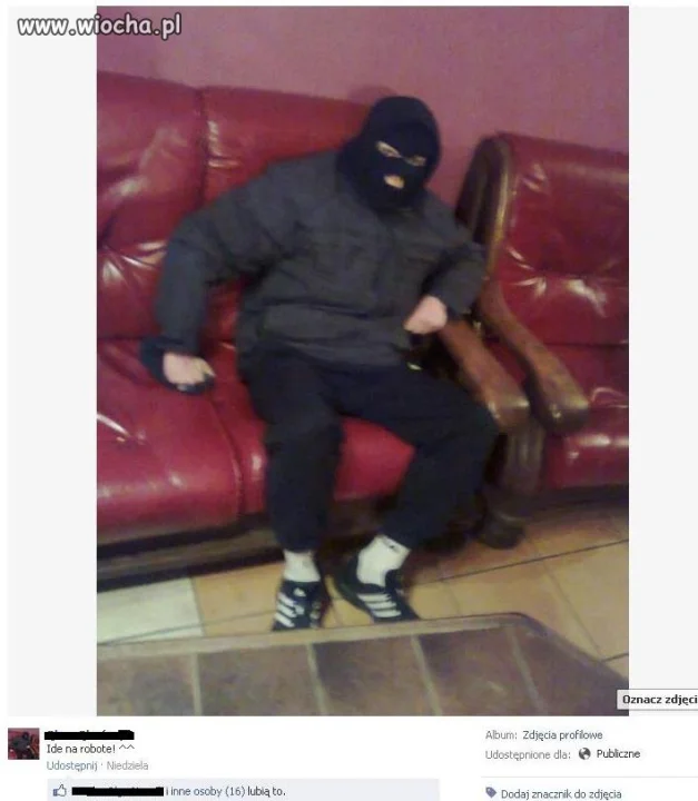 Idzie na robotę