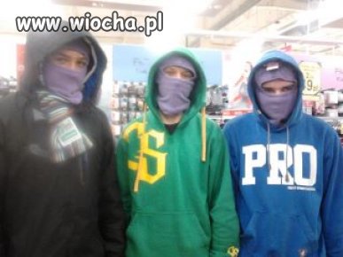Gangsta w Tesco