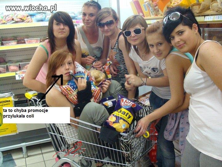 W biedronce mały lansss