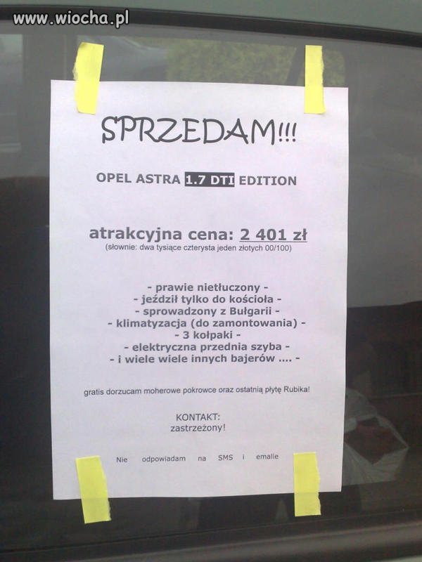 Atrakcyjna oferta...