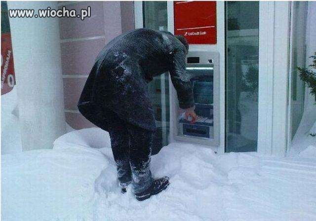 Wiosną stopnieje, będzie trochę wygodniej...