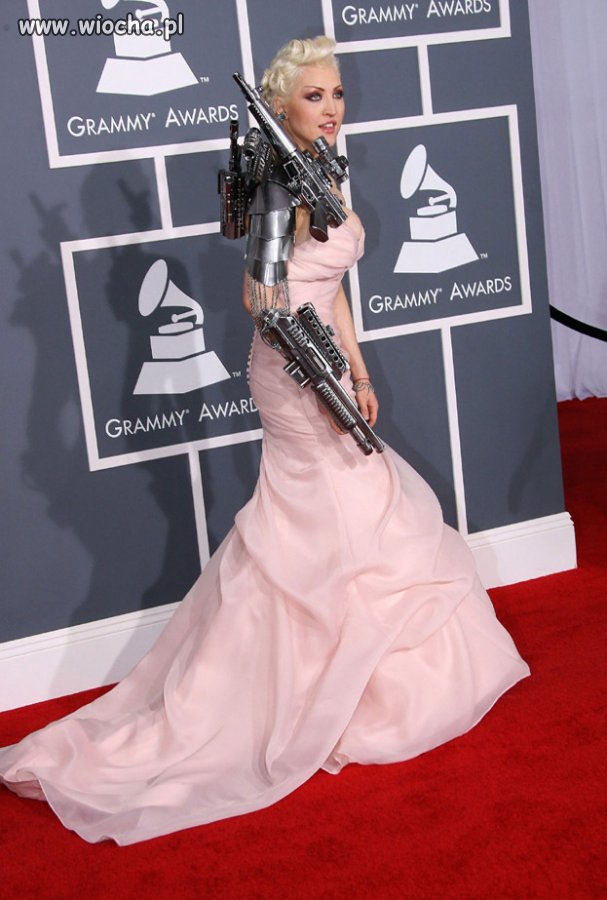 Fajny strój na Grammy