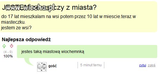 Miastowa WIOCHmenka 