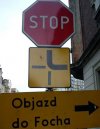 Yyy...objazd do Focha. 