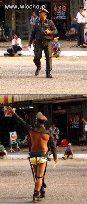 Policjant na służbie :))