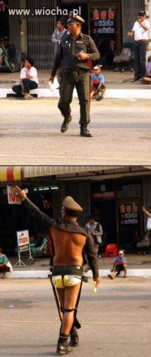 Policjant na służbie :))