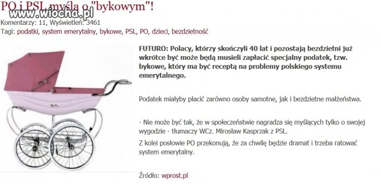 Polityka "prorodzinna" w Polsce.