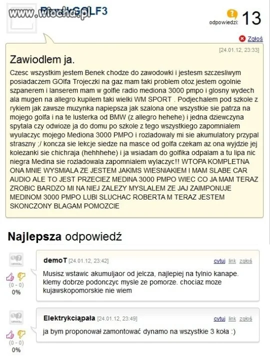 Problemy... 