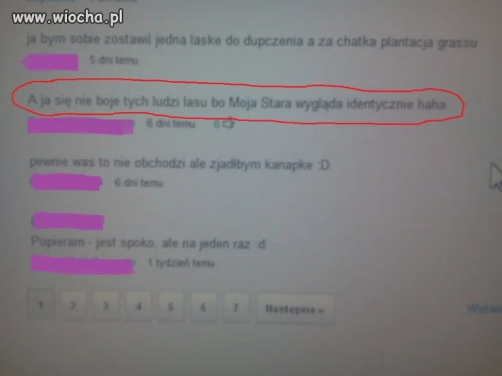 Tak szacunek do mamy 