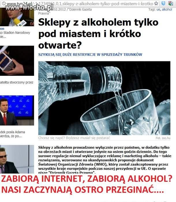 Niedługo zabiorą nam całą radość życia