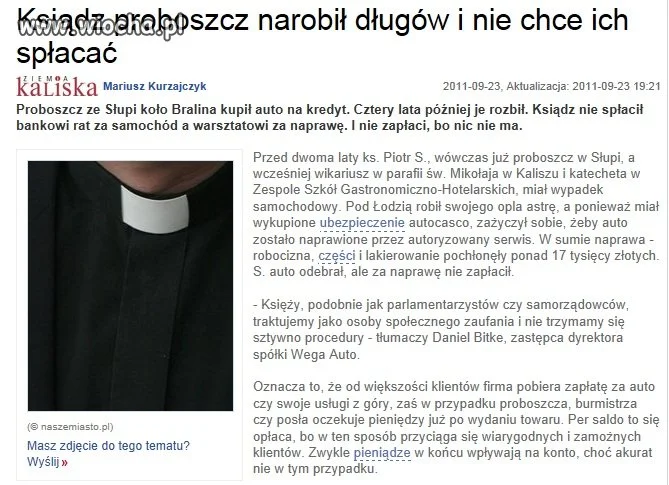 Ksiądz też człowiek?!...