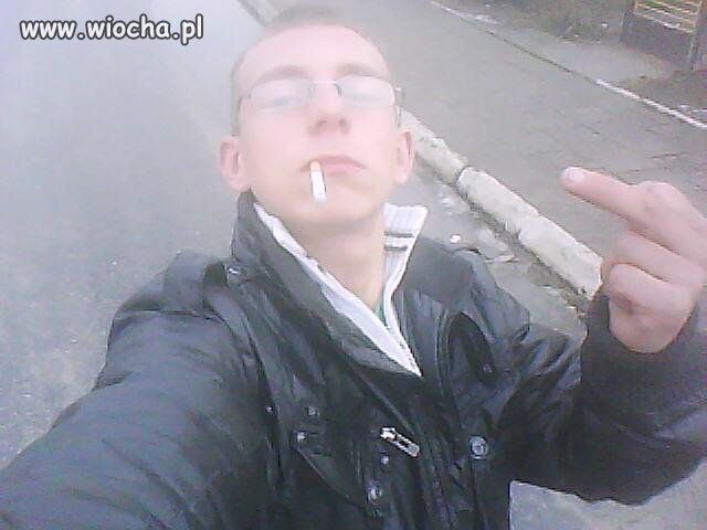 Kozak z fajką i fakaczem 