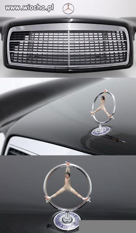 Nowy znaczek Mercedesa...