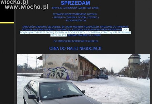 Sprzedam BMW E36... 