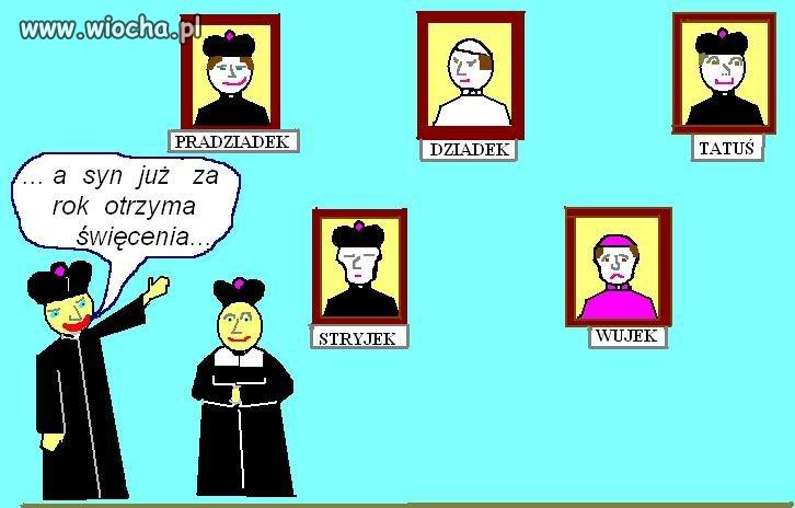 Będę księdzem jak mój tato