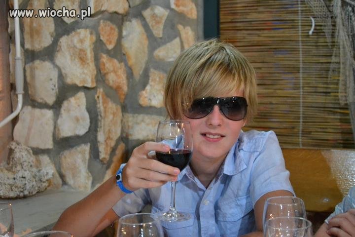 Lans na "wino" w wieku 12 lat 