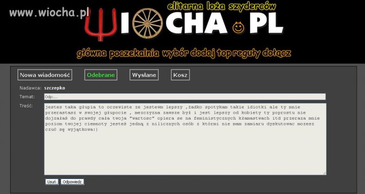 Wielki idealista, wie jak podzielić ludzi