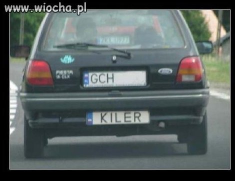 Kiler jeździ fiestą