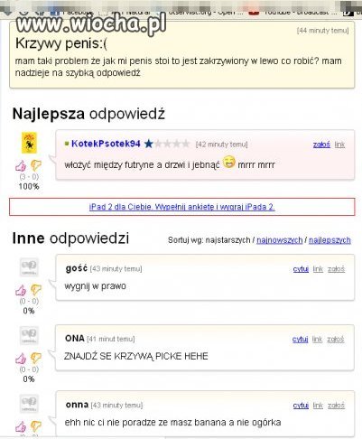 Problem z penisem??