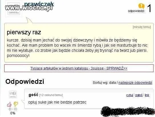 Pierwszy raz