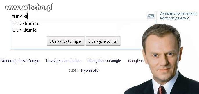 Tusk kłamca 