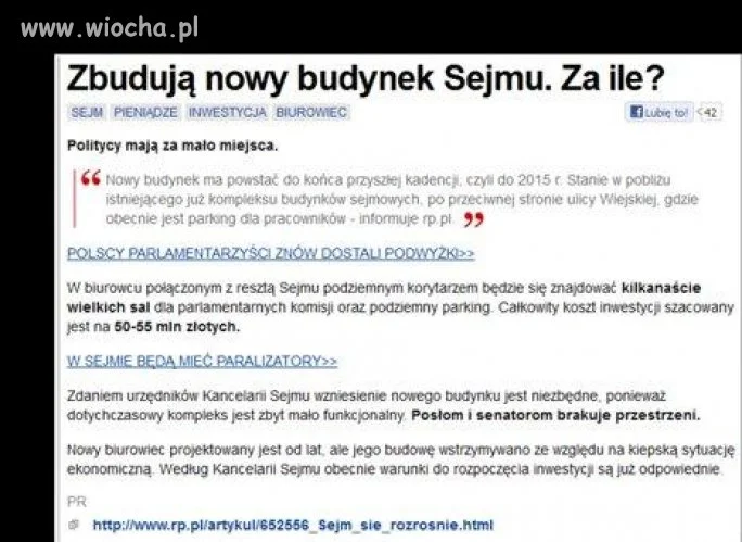 To nie obora jest za mała...