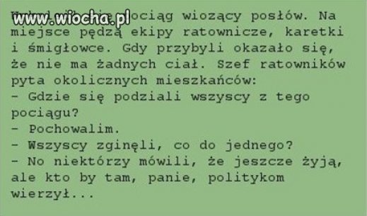 Drodzy Politycy.
