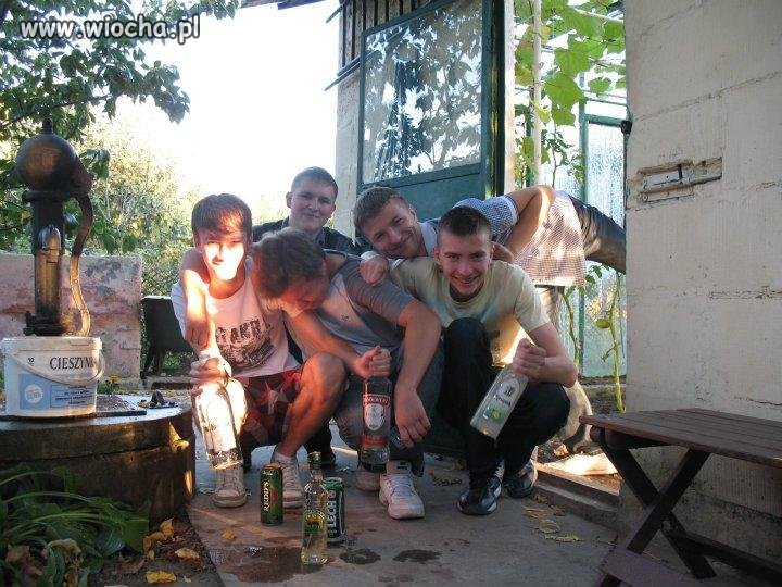 Lans małolatów na alkohol