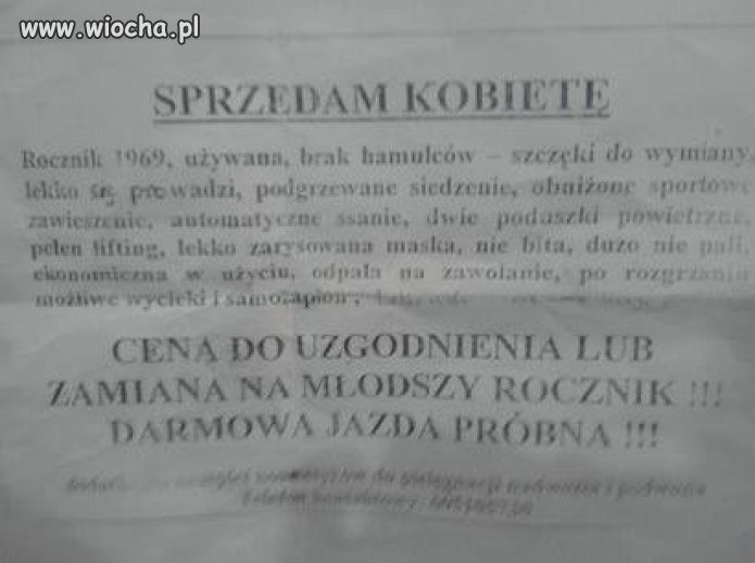 Sprzedam 